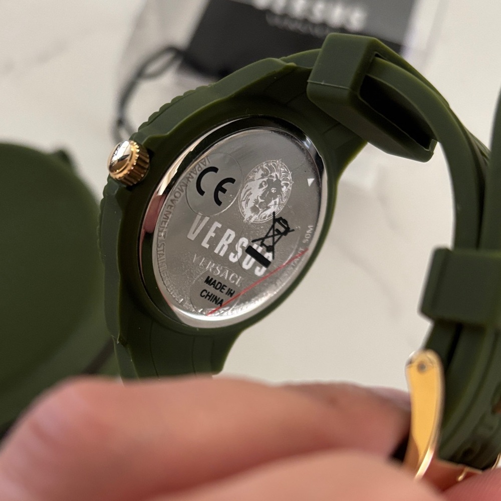 Versus Versace Olive Green Timepiece - Picture 4 of 5